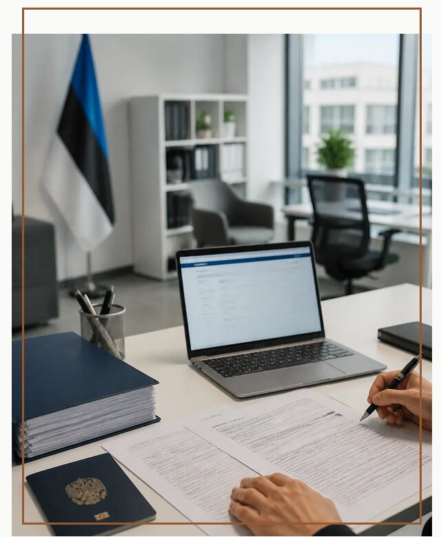 Оформление ВНЖ в Эстонии для переезда и легального проживания в Дагестанских Огнях